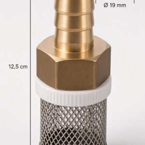 Crépine en laiton pour pompe